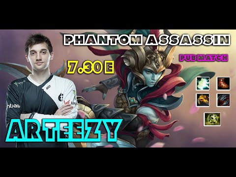 Arteezy | Evil Geniuses | Phantom Assassin | OOC BKB MJOL SATANIC | 7.30 E | Dota 2 | META