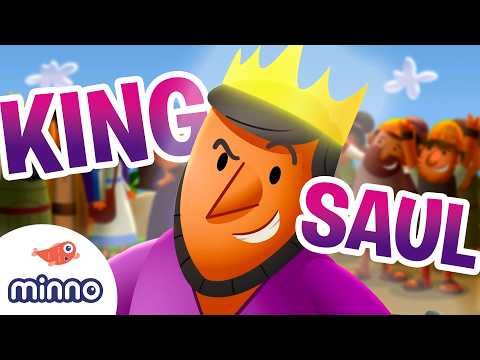 Meet Israel's FIRST KING! (The Story of King Saul) 👑 Bible Stories for Kids - Bible Stories, Kingdom Kids Zone - Minno - Bible Stories for Kids