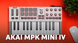 Video thumbnail for Akai MPK Mini IV: A Mighty Mini MIDI Controller by Sweetwater Soundcheck