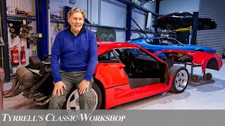 Conserving History: Ferrari F40 Part 4 - Beautiful Paintwork | Tyrrell's Classic Workshop