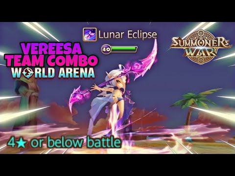 Vereesa Team Combo in World Arena Ep. 3 - Summoners War