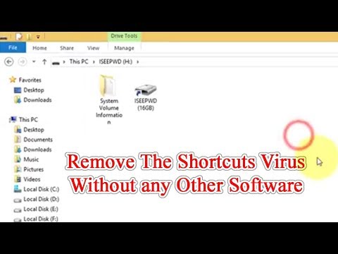 How to Remove shortcuts virus from USB pandrive (quick fix)