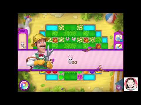 Gardenscapes Level 7031 HD   ✅✅✅✅✅/5  Easy Level