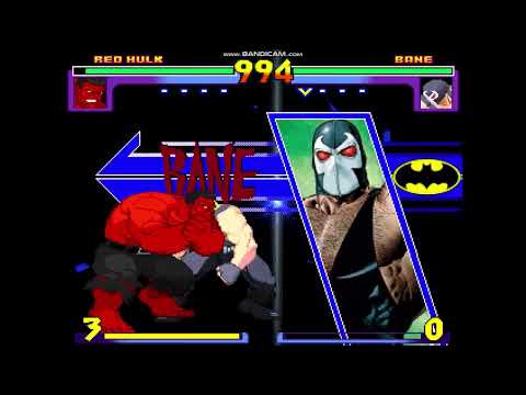 ACTION MOVIE X SCARY MOVIE: RED HULK VS BANE