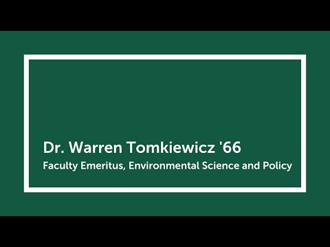 Warren Tomkiewicz, Professor Emeritus