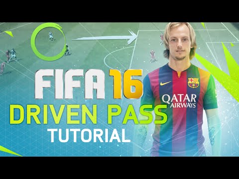 FIFA 16 DRIVEN PASS TUTORIAL! EASY WAYS TO IMPROVE POSSESSION (HOW TO)