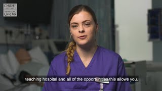 Third year Adult Nursing (BN) student, Eleanor, talks about her experience of studying with us.