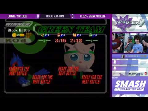 S@P9 #42 - Gooms / Vivi (Red) VS floss / Stanky (Green) Losers Semi-Final