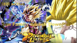 Dragon Ball Legends Trolling Son Family without Angry Goku