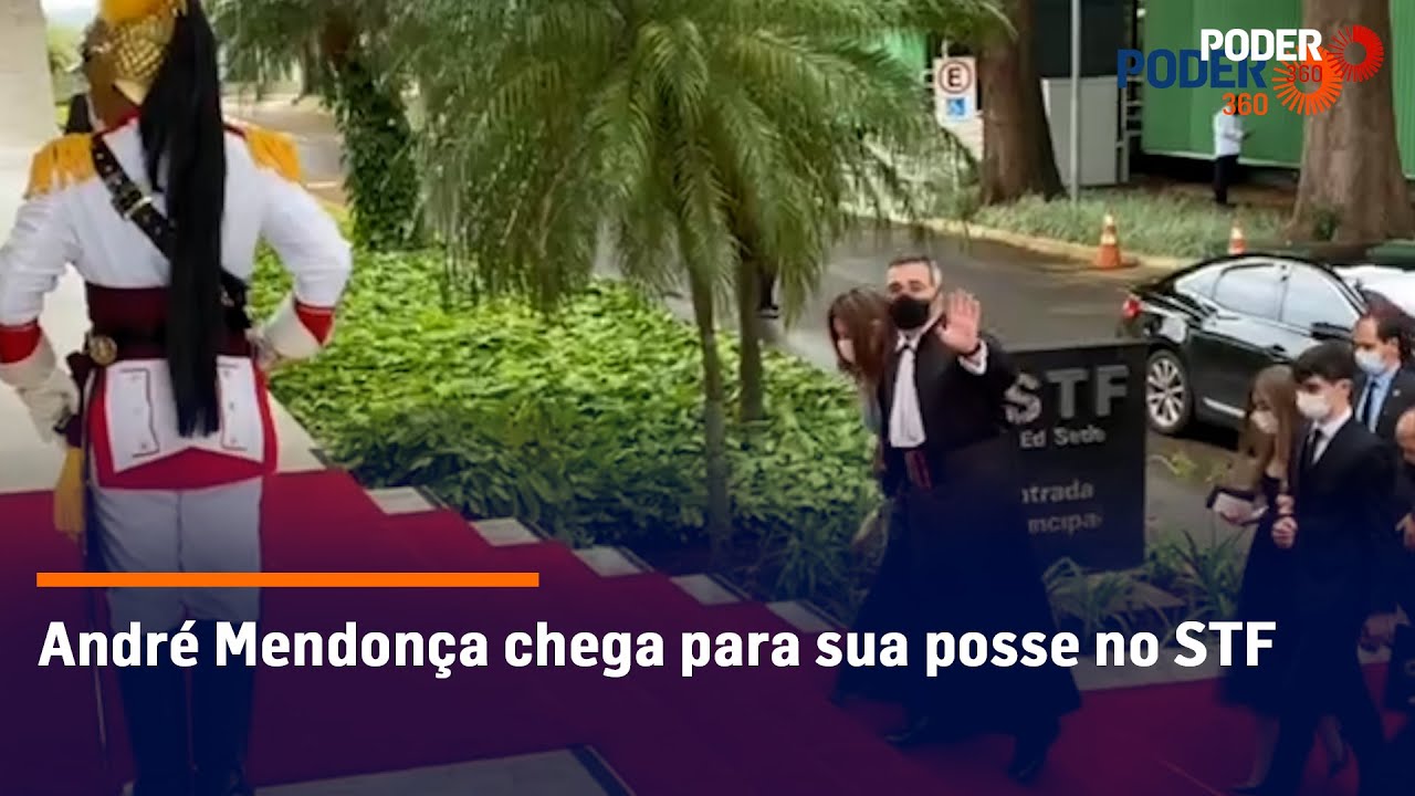 André Mendonça chega para sua posse no STF