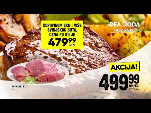 Roda | Sve za prazničnu trpezu 20.12 - 26.12.2019.