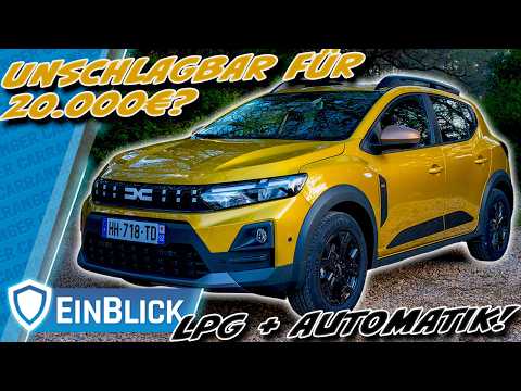Noch BESSER mit Automatik? Dacia Sandero 2026 ECO-G 120 - Dacias Evergreen ist aufgefrischt