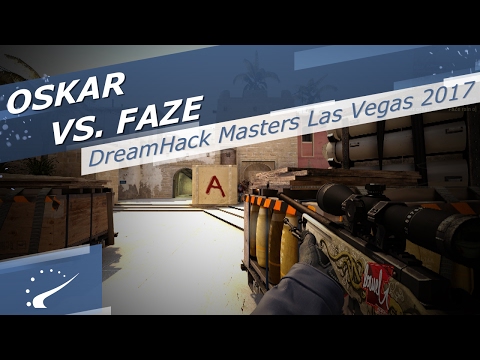 oskar vs. FaZe - DreamHack Masters Las Vegas 2017