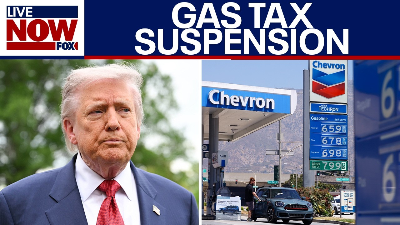 President Trump considers suspending federal gas tax