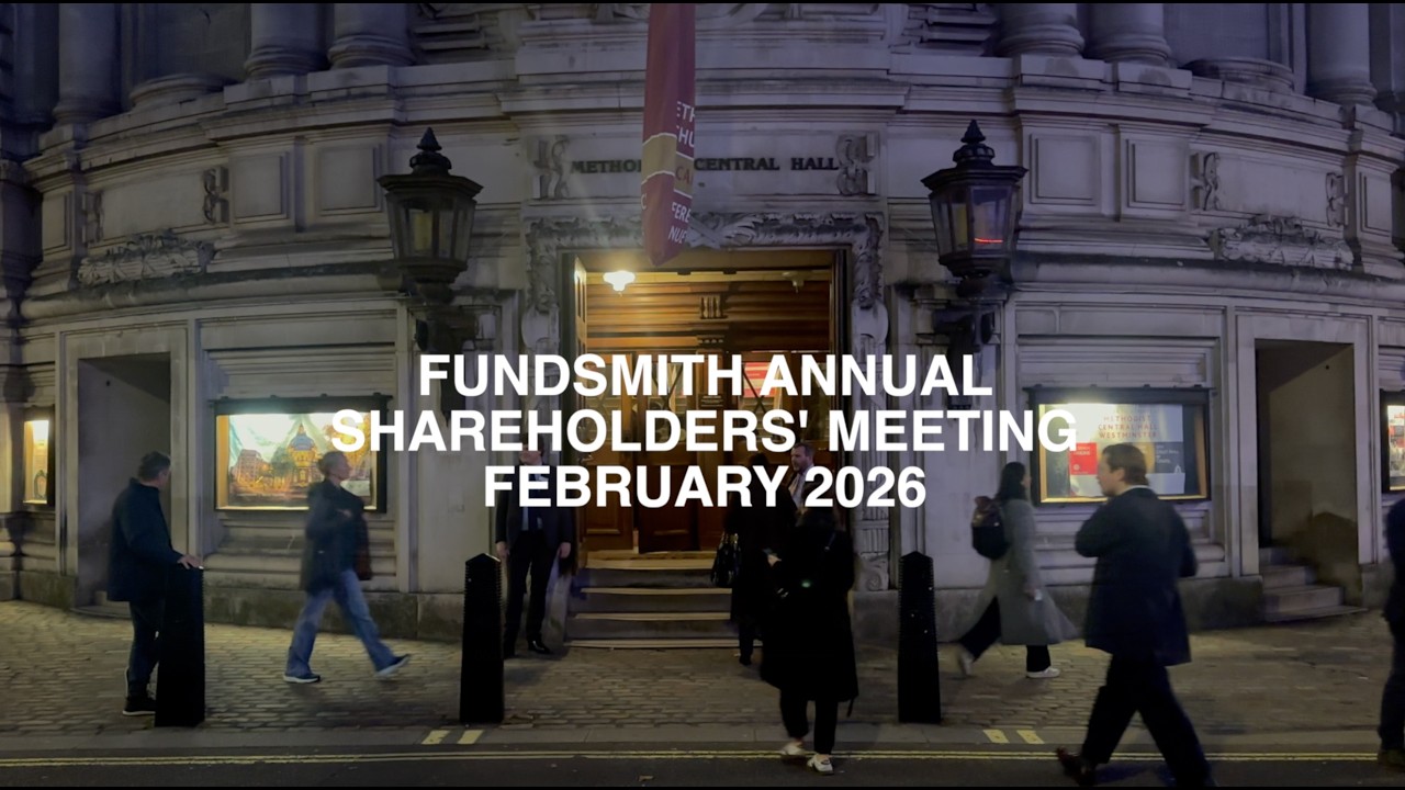 Video player for FUNDSMITH Annual Shareholders' Meeting February 2026