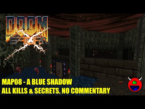 Doom 2: Back to Saturn X Episode 2 (BTSX2) - MAP08 A Blue Shadow - All Secrets No Commentary