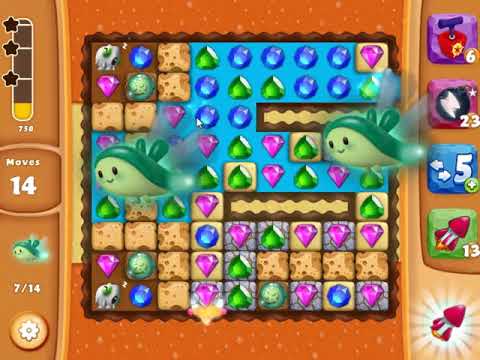 Diamond Digger Saga Level 1630 - NO BOOSTERS | SKILLGAMING ✔️ [GLITCH USAGE]