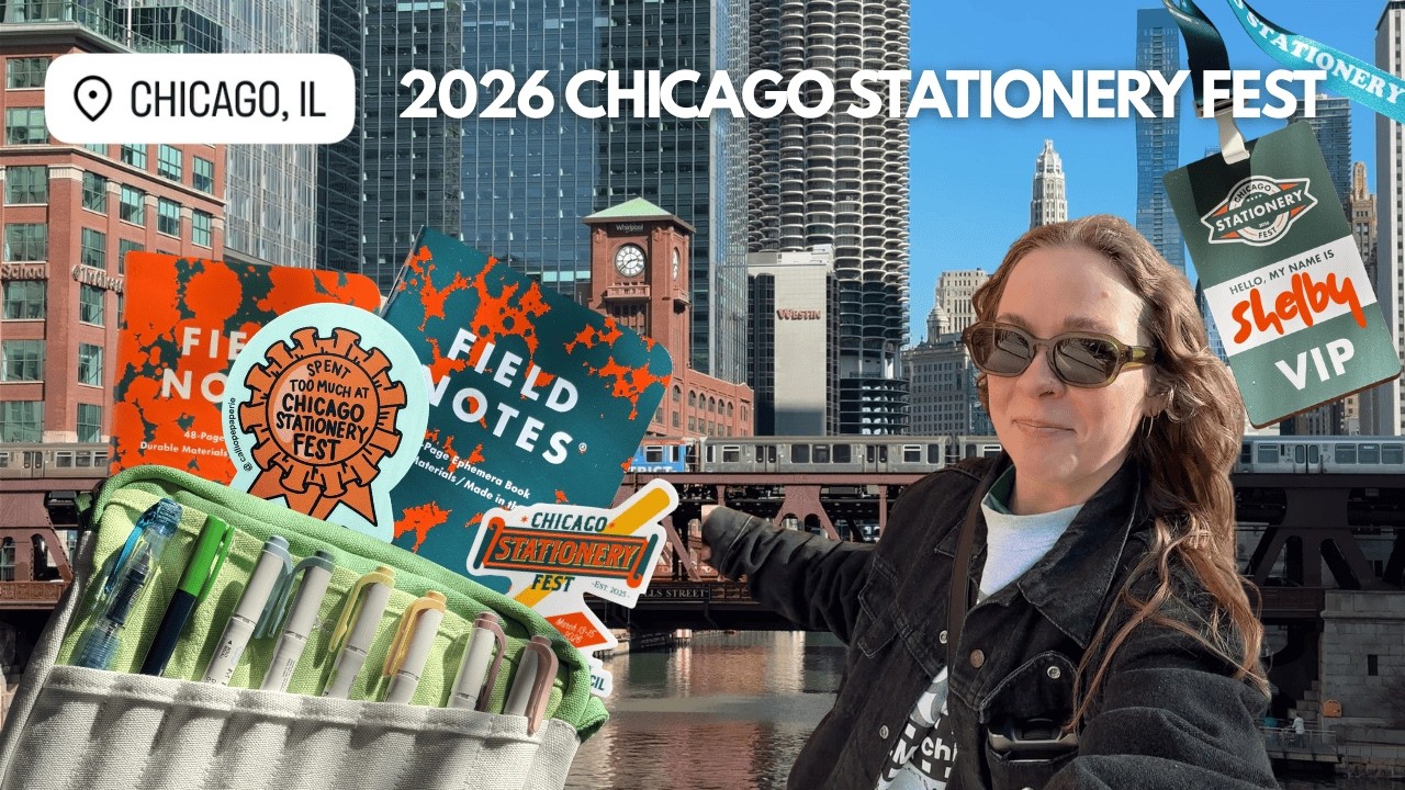 i went to chicago stationery fest and all i got was a hole in my wallet!!