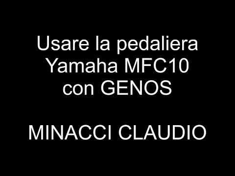 Pedaliera Yamaha Mfc10 con Genos