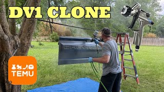 Testing the Temu DV1 DeVilbiss Clone Paint Gun -Insane Results