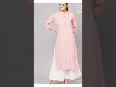 Reliance Trends collection.. Kurti with Plazo sets.. Just RS 650+$(MRP 2199)..