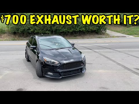 2017 Ford Focus ST w/ MBRP CAT-BACK!