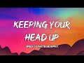Birdy - Keeping Your Head Up (Lyrics) Jonas Blue Remix #birdy #keepingyourheadup
