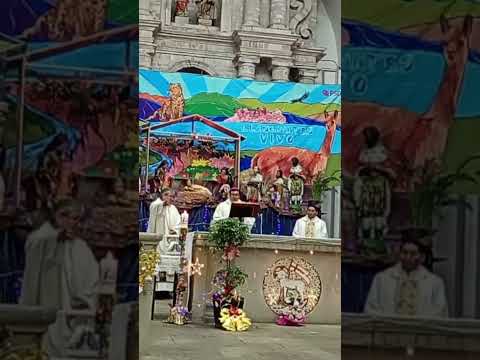 Santa Misa por el cumpleaños de  Jorgito, presidida por Monseñor Giovanni Paz, Obispo de Latacunga.