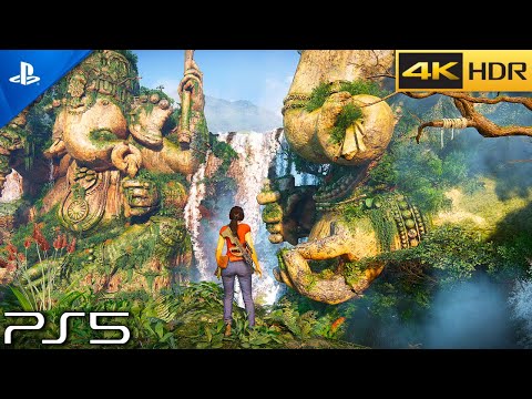 Uncharted: The Lost Legacy Remastered (PS5) 4K 60FPS HDR Gameplay - (PS5 Version)