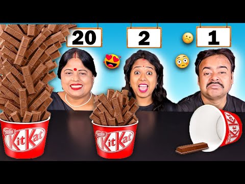 20 LAYERS FOOD CHALLENGE | EXTREME FUNNY CHALLENGE 100 LAYER ICE CREAM CHOCOLATE MUKBANG VIRAL VIDEO