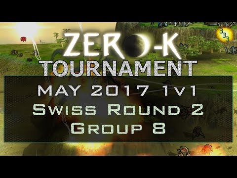2017/05/27 1v1 Tournament - Swiss Round 2: DeinFreund vs Llamadeus - Zero-K
