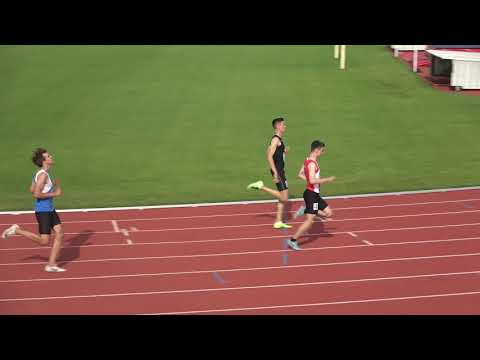 100m [M], KVALIFIKACIJE, I., II. i V. skupina - Pojedinačno PH za mlađe juniore i juniorke 2020