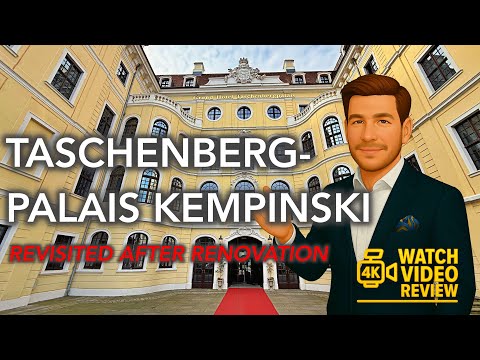 Hotel Taschenbergpalais Kempinski Dresden - 4K video tour of Dresden's finest address