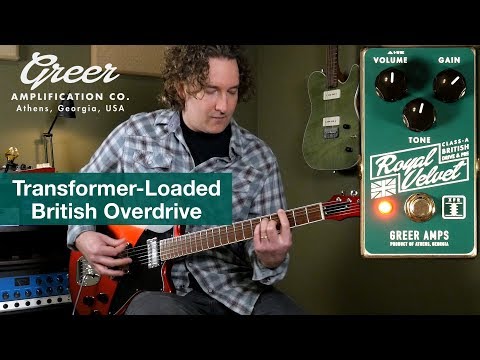 Greer Royal Velvet Overdrive/Preamp Pedal image 4