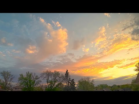 Weather Time Lapse: Sunrises, Thunderstorms, & Spring Clouds - April 30–May 2, 2024