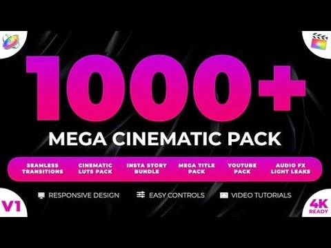Top Apple Motion Projects: FCPX Mega Cinematic Pack