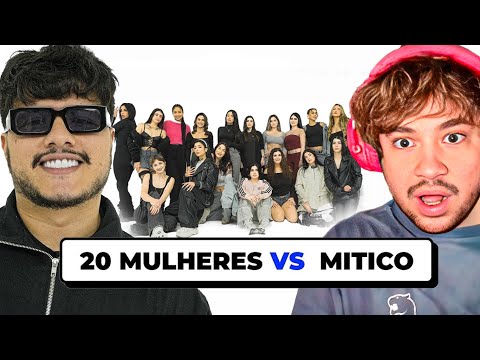 20 MULHERES vs MITICO - React Peixe
