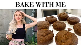BAKE WITH ME | Banana Bread Muffins (Vegan Gluten Free)
