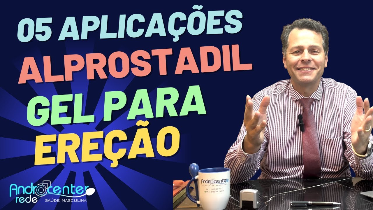 05 APLICAÇÕES do ALPROSTADIL ou Prostaglandina uretral GEL em PENTRAVAN.