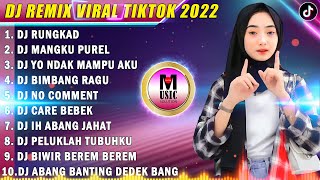 Download lagu DJ TIKTOK TERBARU 2022 - DJ RUNGKAD | DJ MANGKU PUREL REMIX TIKTOK VIRAL TERBARU mp3