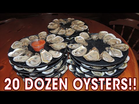 ACME OYSTERS CHALLENGE FROM MAN V FOOD!!