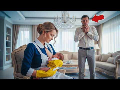 Le bébé du milliardaire refusait de manger… jusqu’à ce que la femme de ménage l’allaite