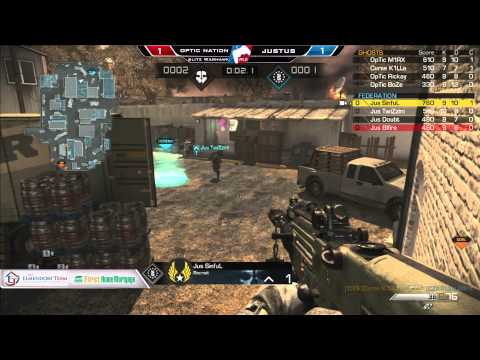 Justus vs Optic Nation - Game 3 - First Home Mortgage 2k Series