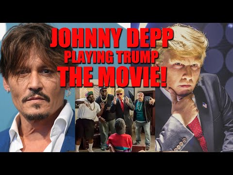 INCREDIBLE MOVIE! JOHNNY DEPP PLAYING DONALD TRUMP!  BACK TO THE FUTURE AND MORE!