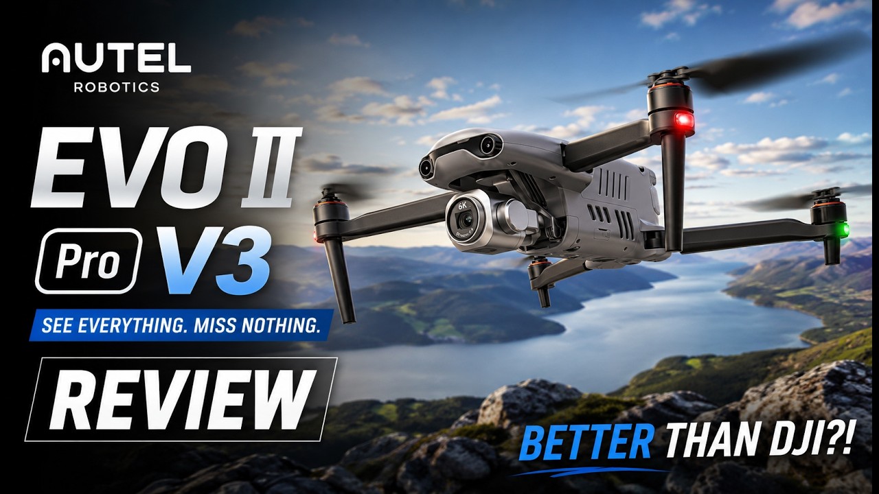 Autel Robotics EVO 2 Pro V3 Drone Review | Is This Better Than DJI Drones 2026!