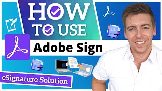 Electronic Signature Tutorial | Sign PDFs Online With Abobe Sign (Adobe Acrobat Tutorial)