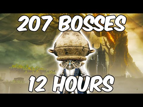All 207 Elden Ring Bosses in Under 12 Hours