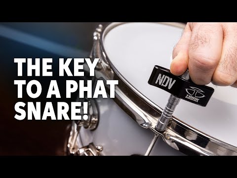 How to Get a PHAT Snare Drum Sound with Only Your Tuning Key
