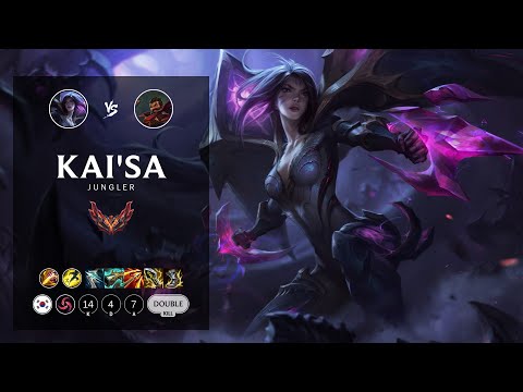 Kai'Sa Jungle vs Graves - KR Grandmaster Patch 12.6