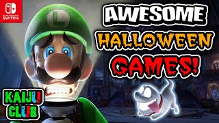 AWESOME HALLOWEEN GAMES for Nintendo Switch! Spooky Games, Scary Games and MORE!